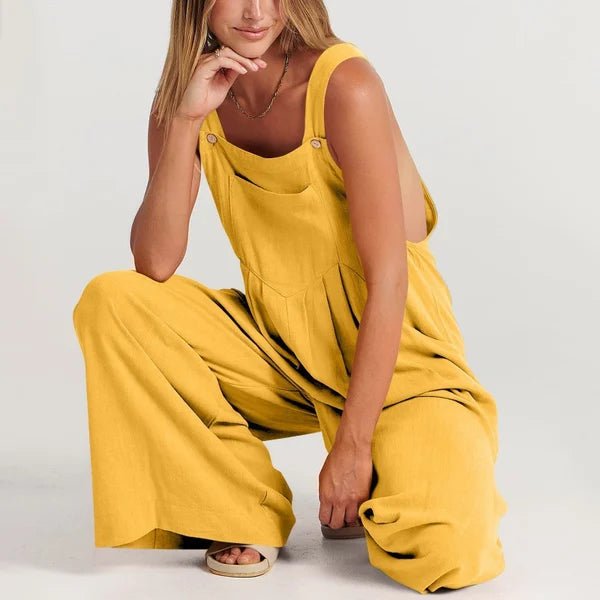 NELLE - Jumpsuit with Wide Legs