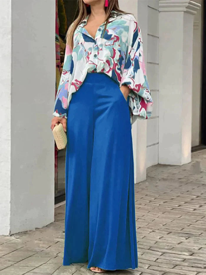 NOVA - Two Piece Floral Women's Set