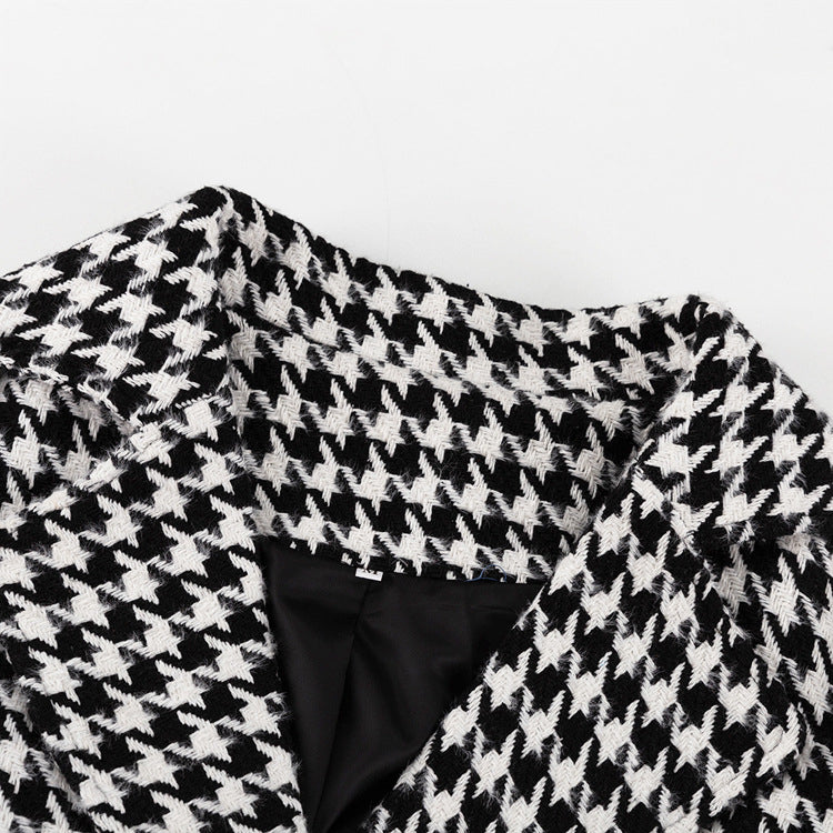 HOUNDSTOOTH - Trench coat